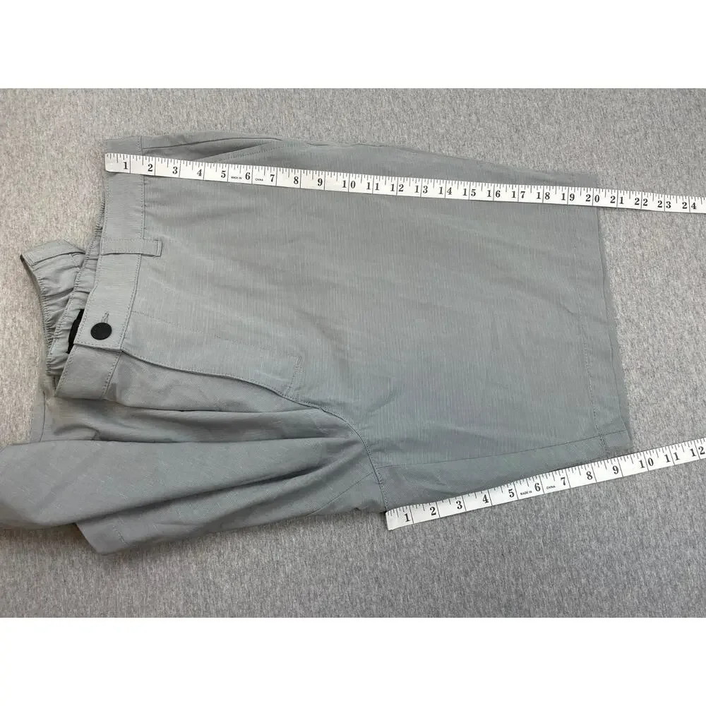 Banana Republic Short Mens 36 Gray Cotton‎ Blend Stretch Chino 10